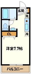 エスポワール小俣の物件間取画像